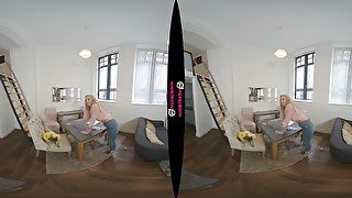 Wank Before Your Wife Gets Home featuring Amber Jayne - WankitNowVR