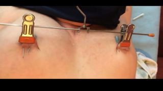 Slave Nippel Breast Torture Stretching Needle