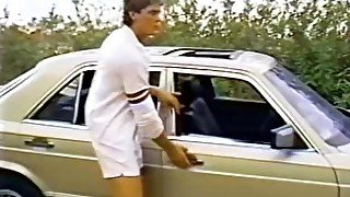 Kyle Carrington & Scott Avery Fuck In & On a Car - TOUGH COMPETITION (1984)