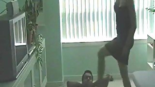 stomach trampling