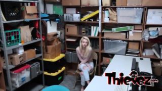 Hot blonde teen banging hard for freedom