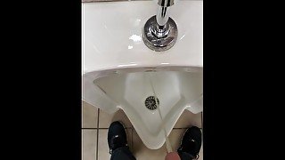 Taking a piss at work