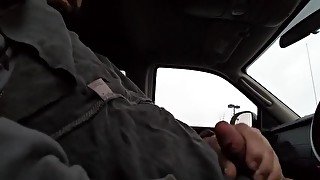 Cumming in Walmart parking lot