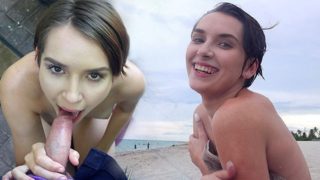 Natalie Porkman Thanks Helpful Stranger With Her Tight Teen Pussy