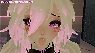 Submissive Slut begs for Pleasure - Dirty Talk and Intense Moaning [VRchat erp, ASMR, POV]