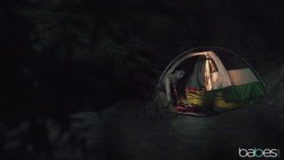 Teen slut loves camping and outdoor fucking