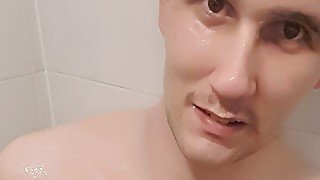 Privately filmed showering, part 1