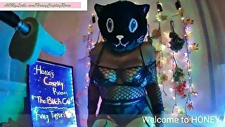 HONEY COSPLAY ROOM- THE BLACK CAT -- PT.1