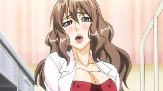 Hentai nurse sucks and rides hard cock