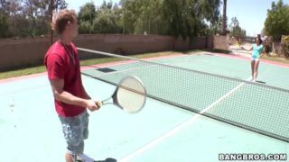 BANGBROS - Sex For Sport On The Tennis Court With MILF Katie Angel