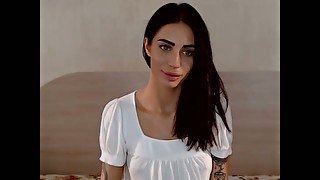 Awesome Brunetter Most Tight Italian Masterbate Part 1 High Definition