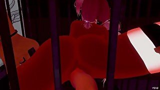 Giving Your Horny Caged VR Puppy A Treat  VRChat ERP (POV)