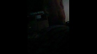 Step mom fucked in the dark by step son