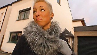 DEUTSCHLANDREPORT - Sexy German Mandy Mystery Hardcore Pussy Fuck With Lucky Man