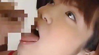 Pregnant Asian Babe Playing With Cocks