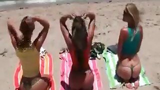 Three Hot Beach Buns From These Sexy