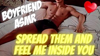 Massive Boyfriend Pushes His Boner Inside You  Kissing  Moaning  Boyfriend ASMR