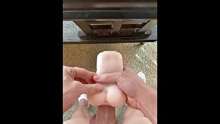 POV Hot Cock Fuck Toy Came Quick