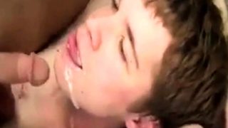 Sloppy Facial Followed By Messy Sperm Makeout!