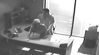 Office slut bangs the boss on secret sex tape