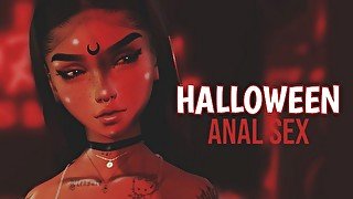 IMVU - Halloween Anal Sex With A Virgin / Z