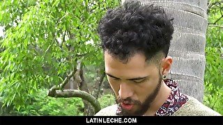 LatinLeche - A Hot Latino Stud Gets His Cock Sucked By The Beach