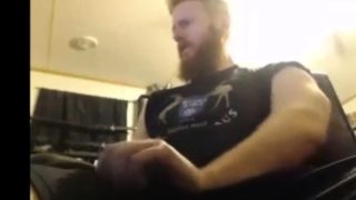 Big Dick Ginger Shoots Out A Massive Load