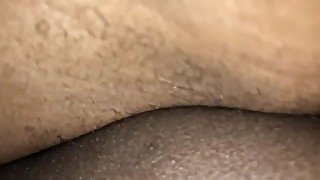 Ebony Baby Takes Big Dick