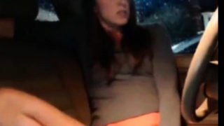 masturbation in the car