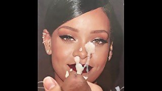 Rihanna Cum Tribute