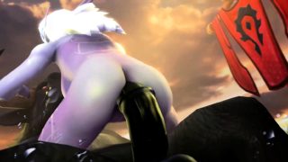 Slutty 3D Characters with Cool Body Enjoyed a Big Cock