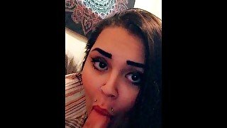 fat slut sucking dick