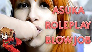 Asuka Evangelion Roleplay Blowjob