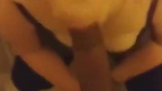 Blonde Girl Sucks My Black Cock