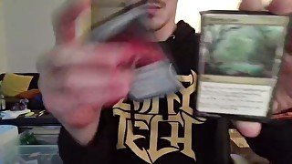 Opening a Pack of Magic: The Gathering Cards!