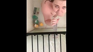 Chubby teen loves cock in her mouth