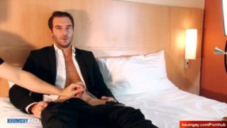 In suit Str8 male in gay porn !