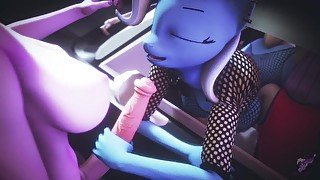 HornyForest - Pussy fingering in the car right in the middle of the street