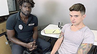 Muscular Officer Devin Trez Fucks Tattooed Baddie Dakota Payne's Tight White Asshole - YoungPerps