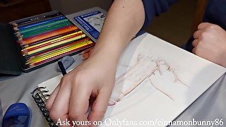 Coloring for adults - Cinnamonbunny86 draws your dick