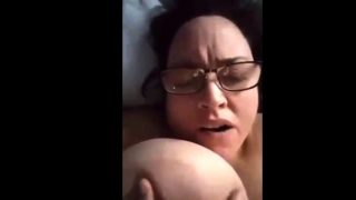 Huge Titted Chick begging for it(quick)