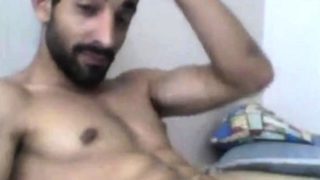 Turkish handsome hunk with big cock cumming