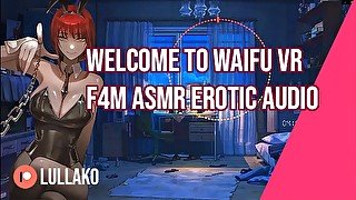 Welcome to Waifu VR ♥ FEMDOM ASMR F4M Full SFX