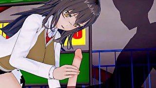 Bunny Girl Senpai Futaba Rio (3D HENTAI)