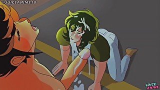 Gay Hentai - Saint Seiya - Shun gives a nice blowjob  - Bara Yaoi