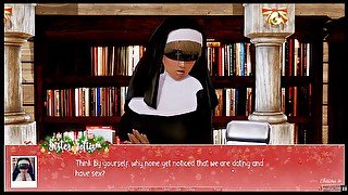 Unlimited Christmas [Xmas hentai pornplay] Ep.14 the sexy old nun betrayed us on christmas eve