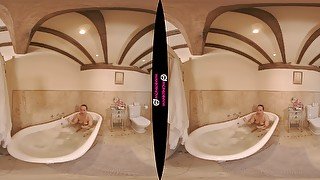 Bath Taboo featuring Ashley Rider - WankitNowVR