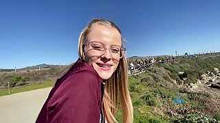 Paris White amazing teen POV video