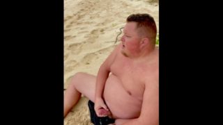 Cumming on the Beach - LOTS MORE on my OnlyFans com/westcub86