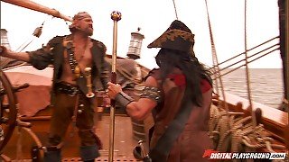 Carmen Luvana & Kris Slater in Pirates, Scene 9